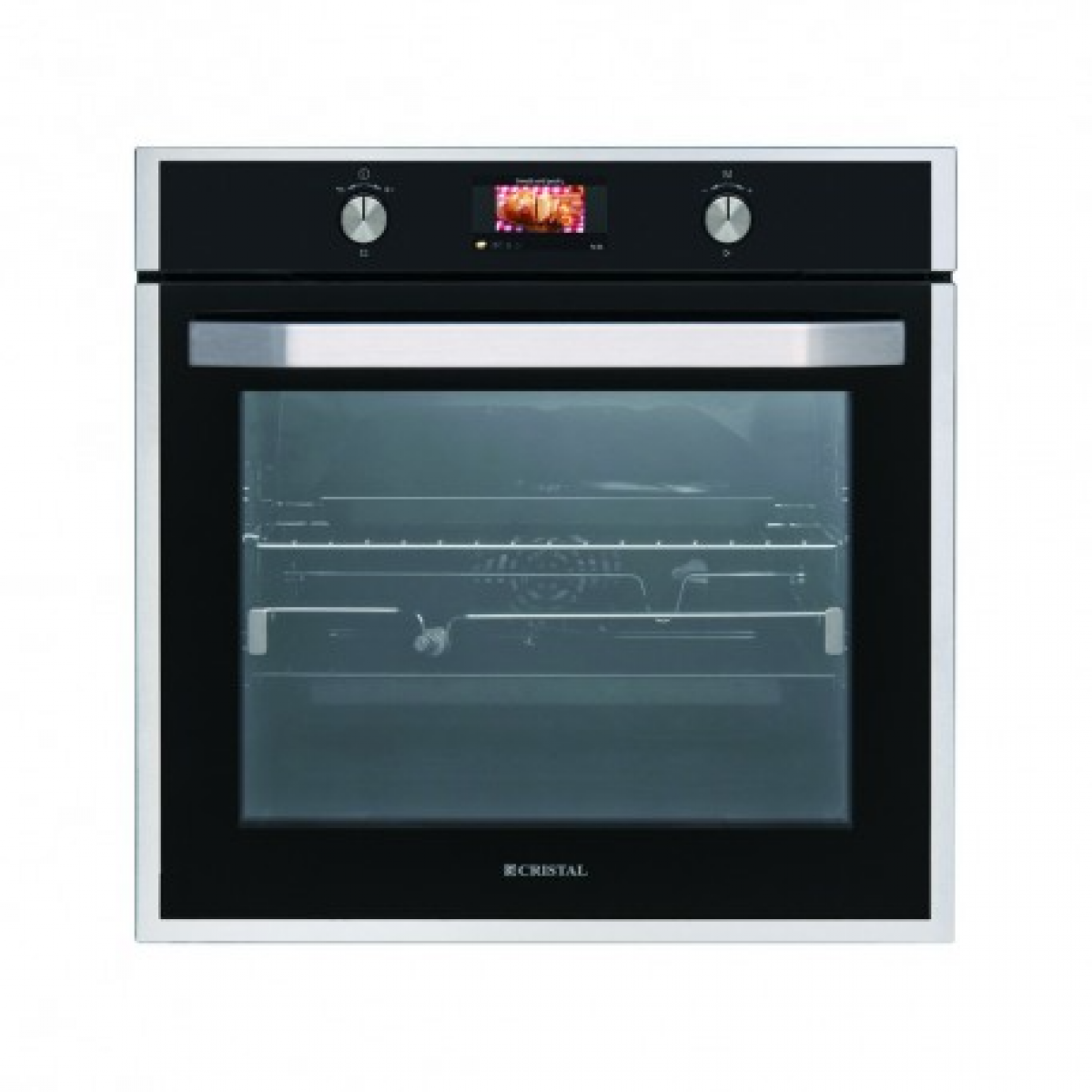 Cristal 尼斯 SMART 78公升嵌入式電焗爐：150種自動功能，易潔內門，省電高效